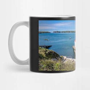 The RNLI lifeboat station in St Justinians, Pembrokeshire Mug